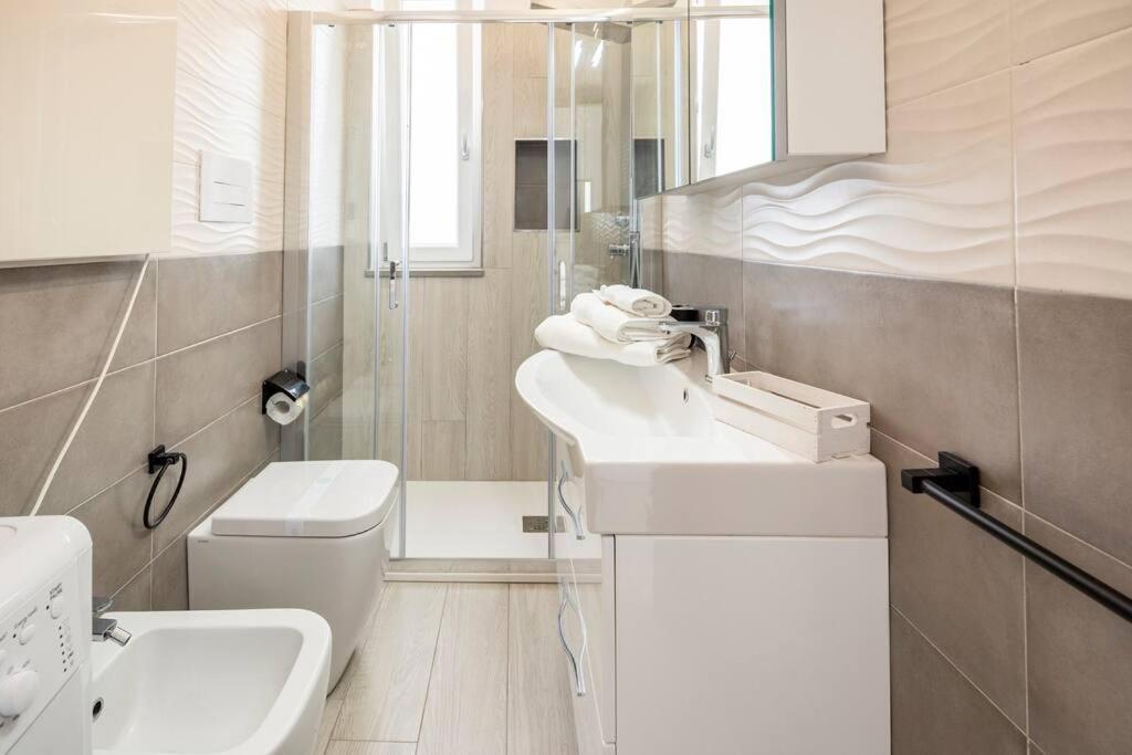 Tenuta Croce Appartamento Karol-Piscina-Vista Mare Salerno Eksteriør billede