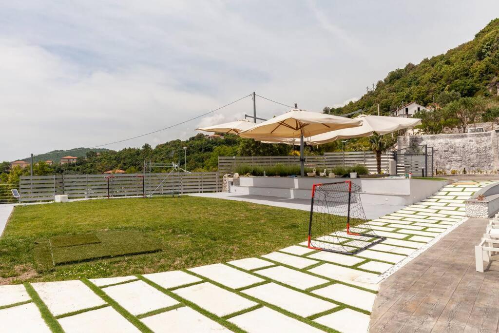 Tenuta Croce Appartamento Karol-Piscina-Vista Mare Salerno Eksteriør billede